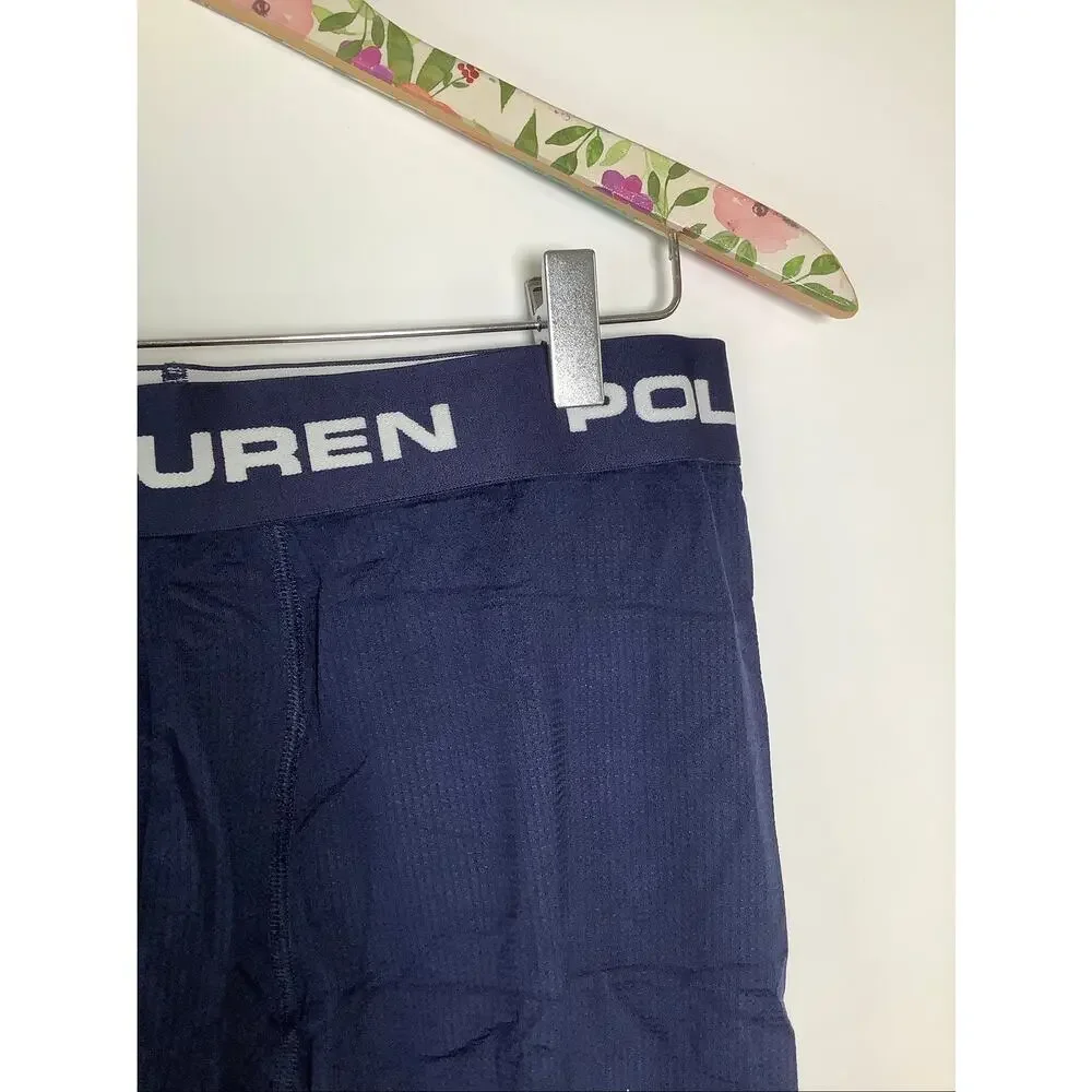 Polo Ralph Lauren Mens L Blue Perfect Flex Pouch Boxer Briefs B22-6